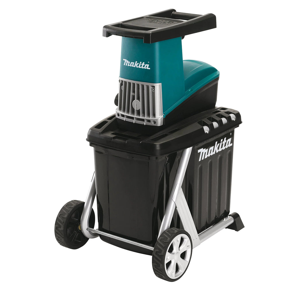 Makita UD2500 Elektryczna Niszczarka, 2500 W, 240 V, Czarny/Niebieski, 45 mm