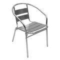 Krzesło ogrodowe z aluminium - nowoczesny design i wygoda
