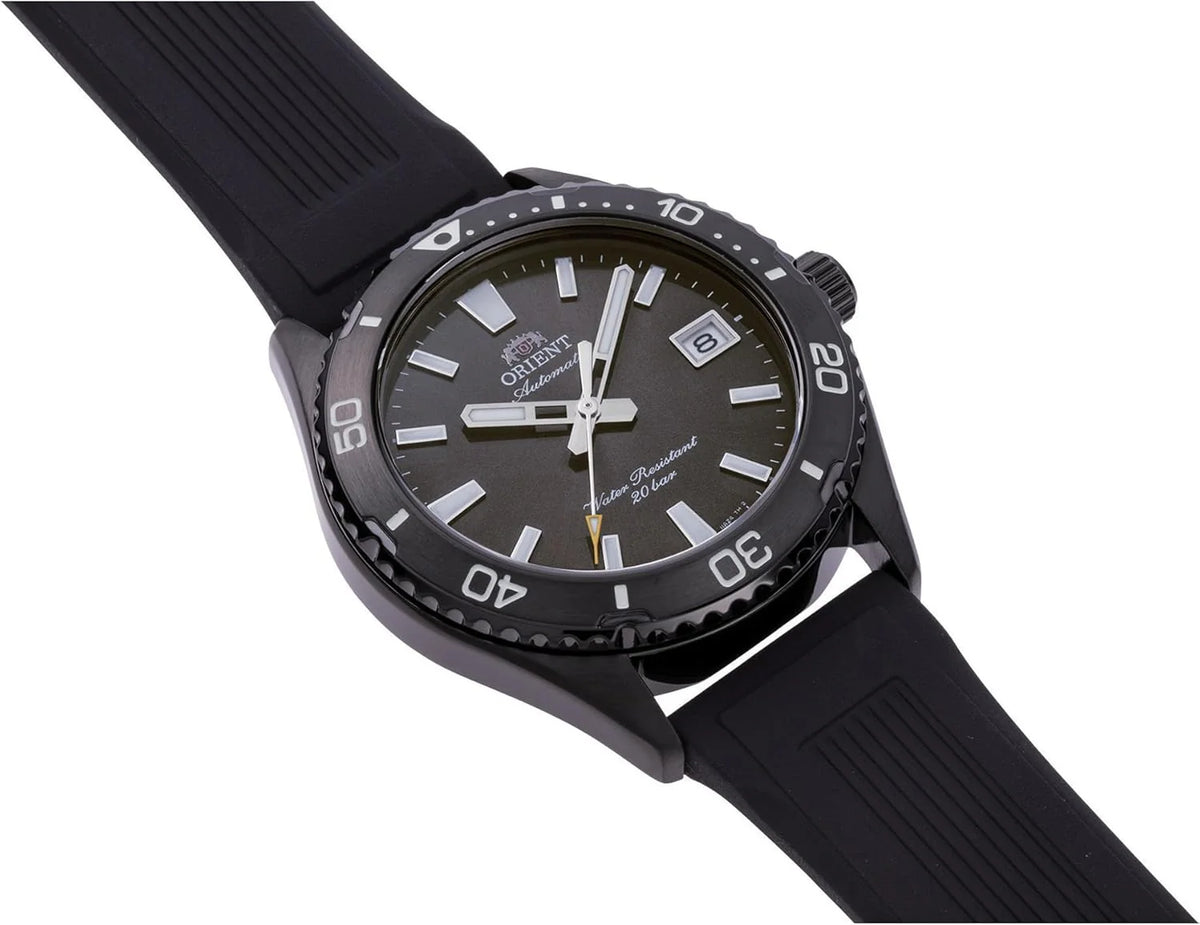 Orient Sport Mako 40 mm - automatyczny zegarek męski z ręcznym nakręcaniem, wodoodporny AC0Q