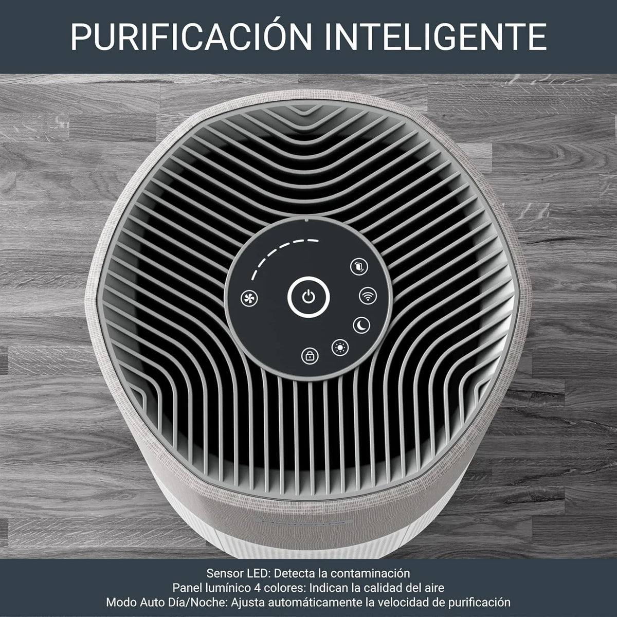 Rowenta PU6180 Intense Pure Air Home oczyszczacz powietrza | filtr HEPA | filtruje formaldehyd | CADR 360 m3/h | aplikacja czystego powietrza | 4 tryby automatyczne | mniej niż 32 dB (A) | wykończenie
