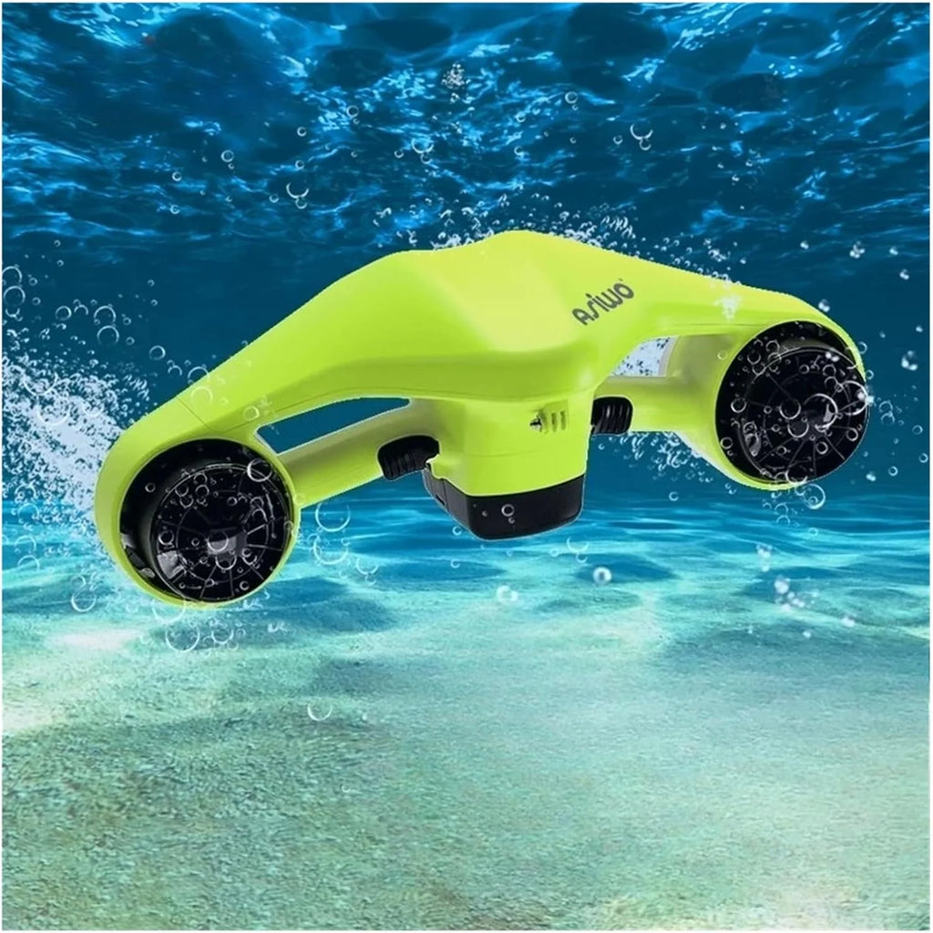 Skuter Wodny, Podwodny skuter elektryczny dla dorosłych i dzieci, nurkowanie, surfing, wzmacniacz, 30 m wody, 3 tryby prędkości, 5000 mAh, lekki, 3,5 kg(Nero)