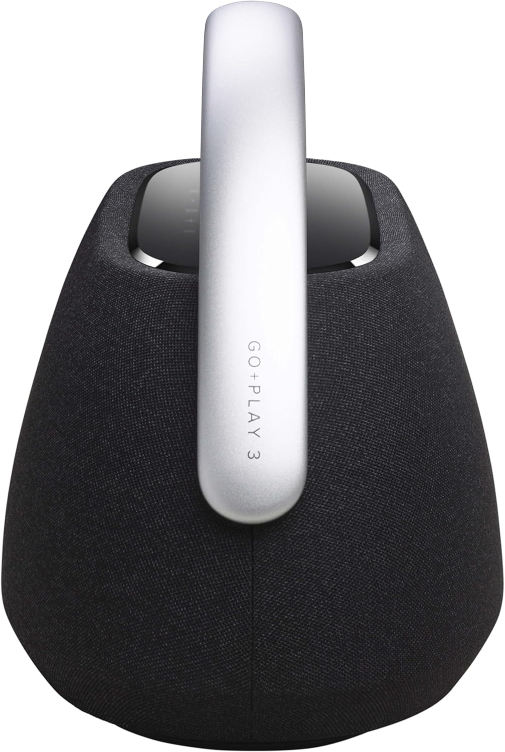 Harman Kardon Go+ Play 3 Bezprzewodowy Głośnik Bluetooth z Mikrofonem, USB, Wbudowanym Akumulatorem, 8h Odtwarzania i Dźwiękiem Stereo, Szary