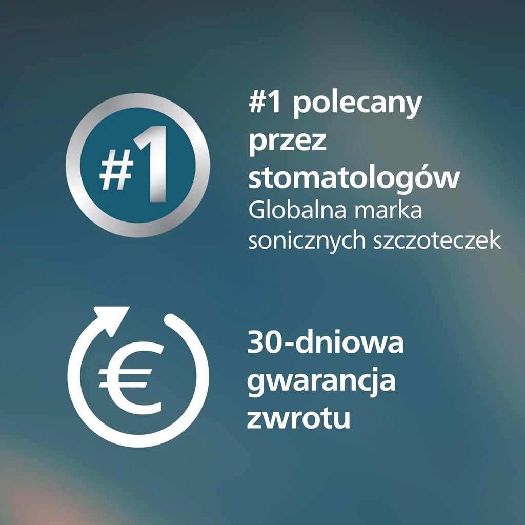 Szczoteczka elektryczna Philips Sonicare DiamondClean 9000, podwójne opakowanie, szczoteczka soniczna z aplikacją, czujnik nacisku, szklanka do ładowania, kolor czarny i Rosegold, model HX9914/61