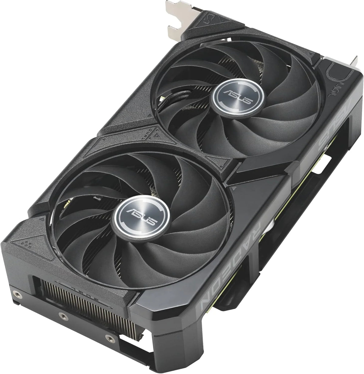 ASUS Dual Radeon RX 9060 XT 16GB GDDR6 – karta graficzna (PCIe 5.0, HDMI 2.1b, DisplayPort 2.1a, gniazdo 2.5, wentylatory osiowe, technologia 0dB)