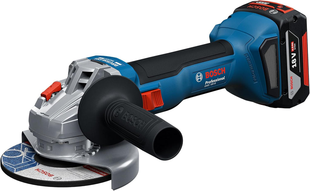 Bosch Professional 18V System Akumulatorowy zestaw Combo: GSB 18V-45 + GBH 18V-22 + GWS 18V-8 (zestaw: 3 akumulatory GBA 18V 4.0Ah, ładowarka GAL 18V-40, torba) – Amazon Exclusive