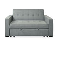 Sofa Vienna 2-osobowa z podłokietnikami, szara, nowoczesny, praktyczny i funkcjonalny design