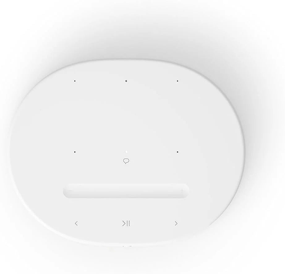 Sonos Move 2 | Bezprzewodowy głośnik przenośny z Wi-Fi, Bluetooth, Amazon Alexą, 24 godzinami pracy na akumulatorze, indukcyjną podstawą ładującą - Biały