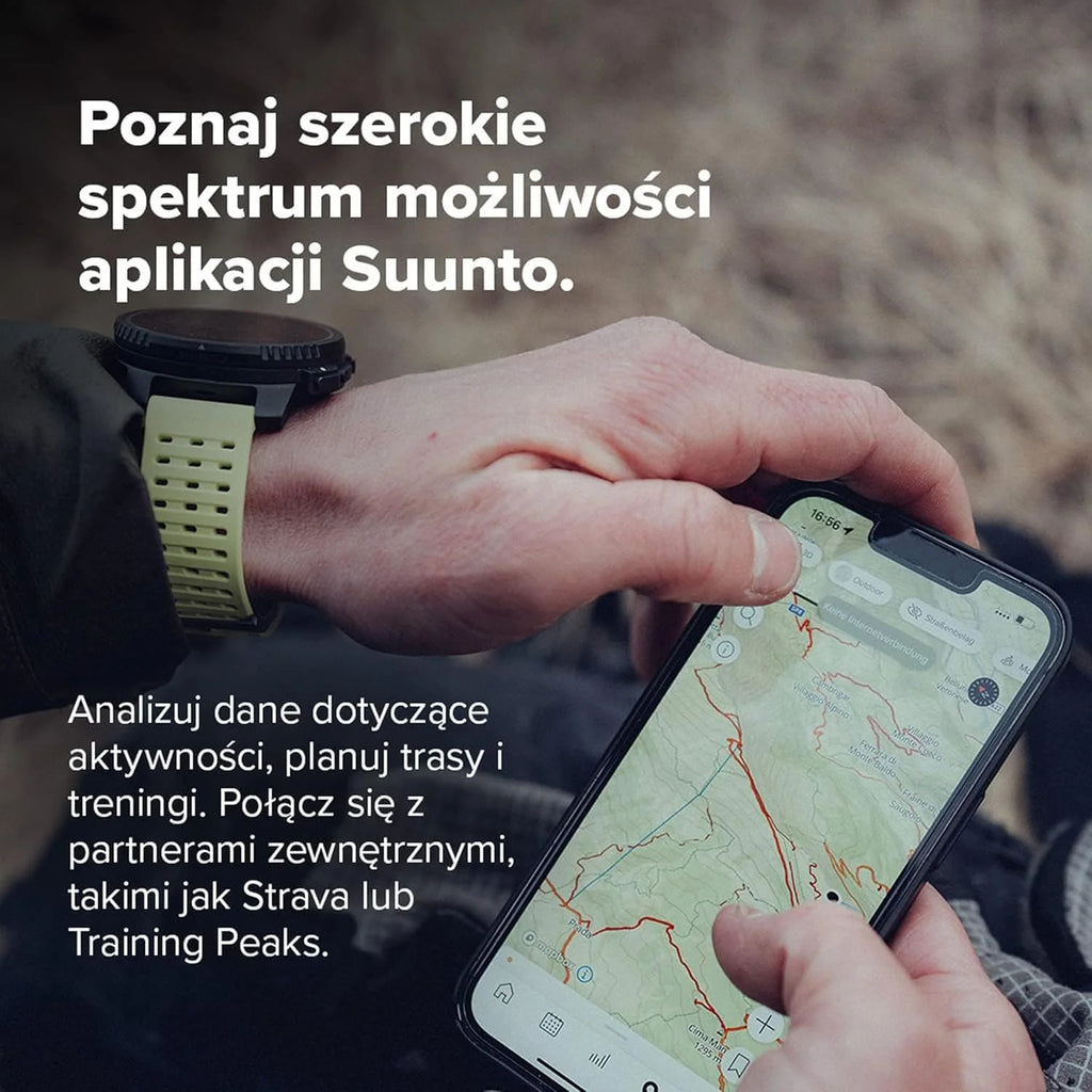 SUUNTO Vertical – Przygodowy zegarek GPS, monitor aktywności, dwupasmowy GNSS i mapy offline, obsługa ponad 95 dyscyplin sportowych, wskaźniki treningowe i analiza regeneracji.