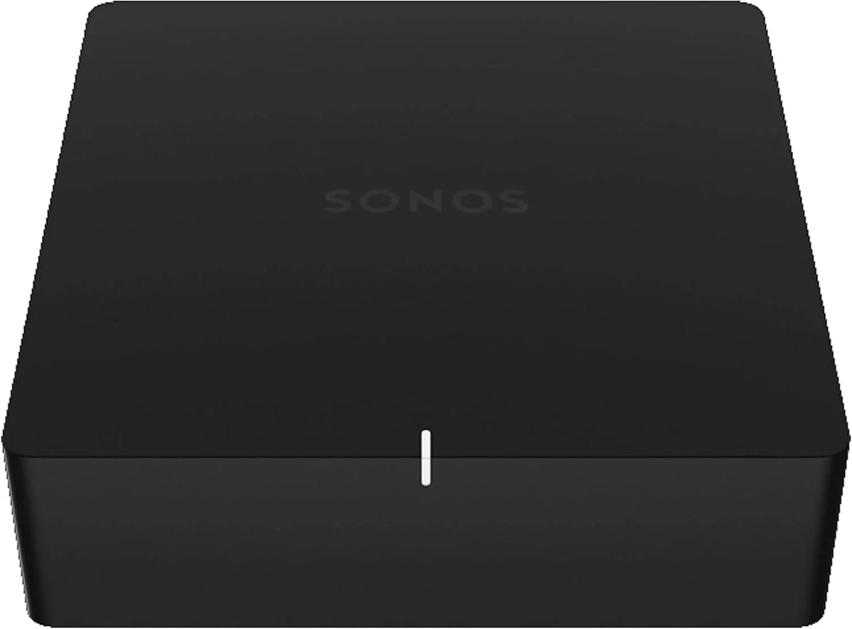 Sonos | Port Architectural, Odtwarzacz audio i strumieniowy, wejście RCA, odporność na wilgoć, Multiroom WiFi/Ethernet, Google Assistant i Amazon Alexa Integrator, sterowanie aplikacją, iOS AirPlay2 -
