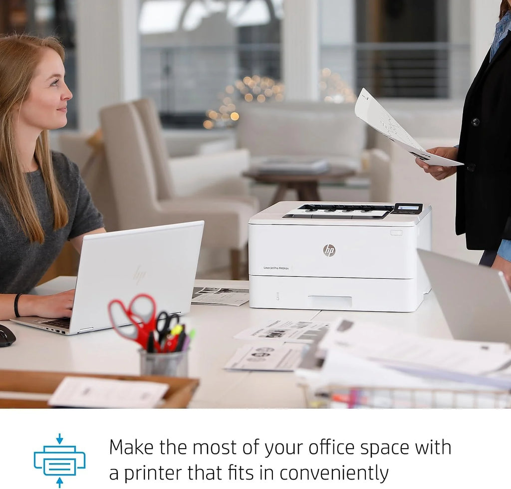 HP LaserJet Pro M428fdw wielofunkcyjna drukarka laserowa (drukarka, skaner, kopiarka, faks, WLAN, LAN, duplex, Airprint), biała, 4 w 1