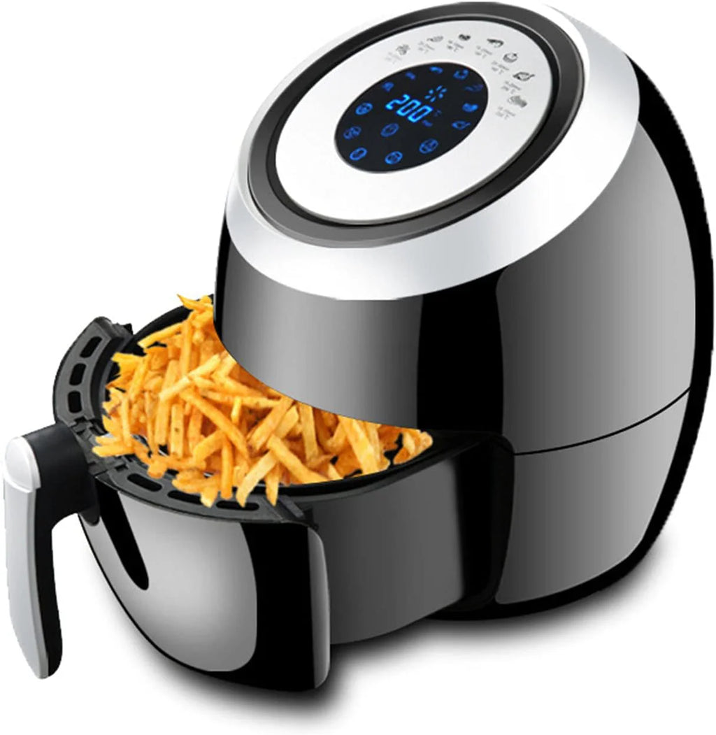 Air Fryer Oven 1500W Family Rotisserie Oven Non-Stick Detachable Basket Easy to Clean Nonstick Basket for Frying Roasting Grilling Baking