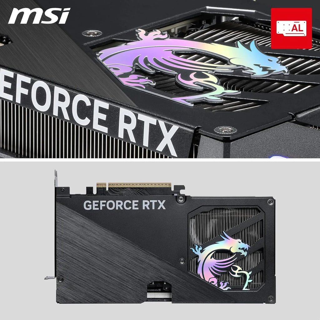 MSI Karta graficzna NVIDIA GeForce RTX 5060 Ti 8G Ventus 2X OC Plus - 8 GB GDDR7 (28 GB/s /128 Bits), PCIe 5.0 - Podwójny wentylator (2 x wentylatory STORMFORCE), HDMI 2.1b, DisplayPort 2.1b
