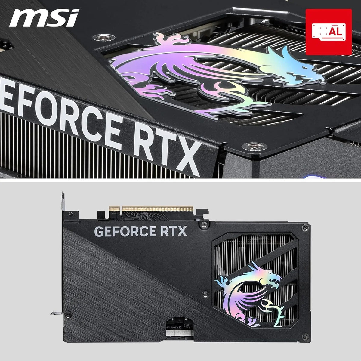 MSI Karta graficzna NVIDIA GeForce RTX 5060 Ti 8G Ventus 2X OC Plus - 8 GB GDDR7 (28 GB/s /128 Bits), PCIe 5.0 - Podwójny wentylator (2 x wentylatory STORMFORCE), HDMI 2.1b, DisplayPort 2.1b