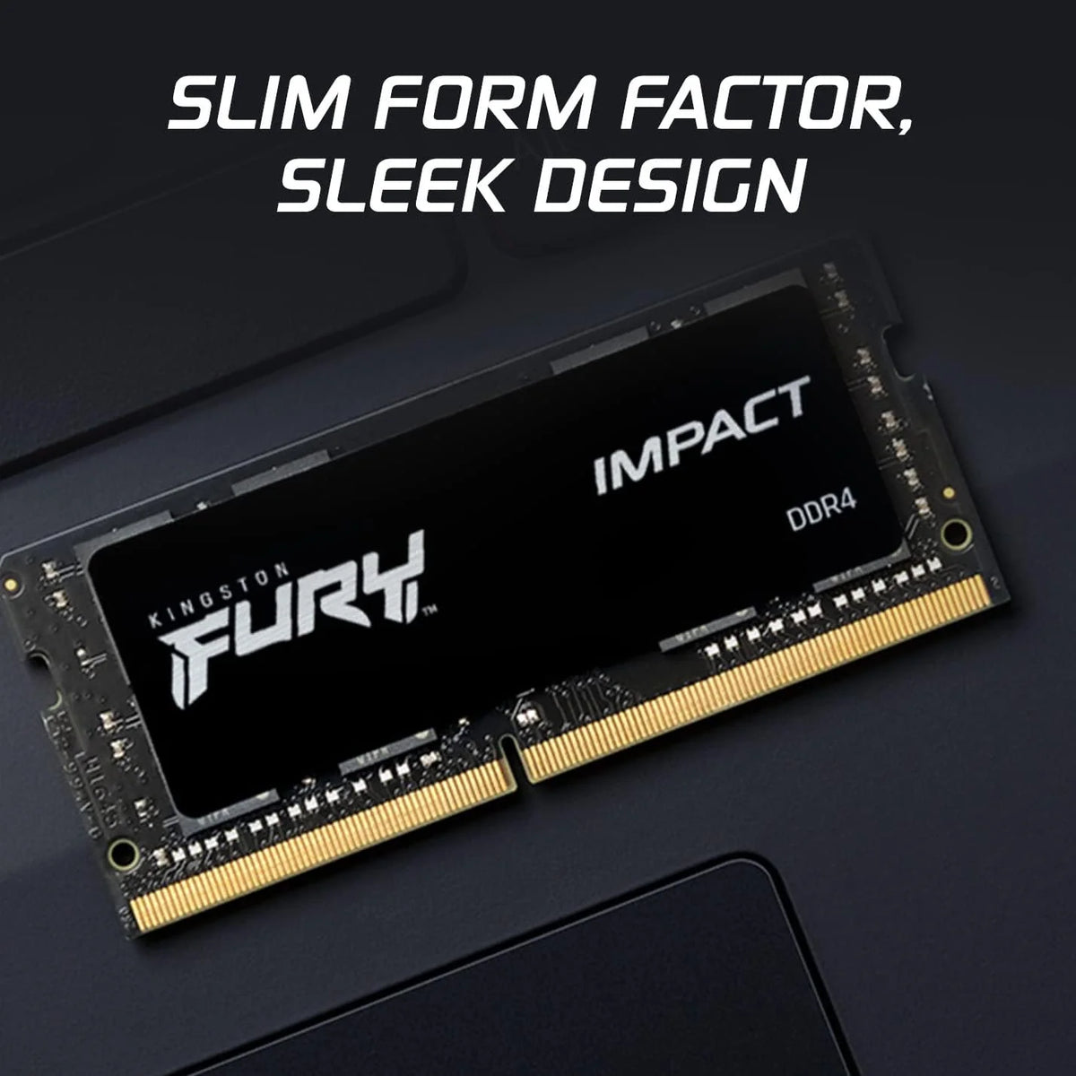 S/O 32GB KIT 2x16GB DDR4 PC 3200 Kingston Fury Impact KF432S20IBK2/32