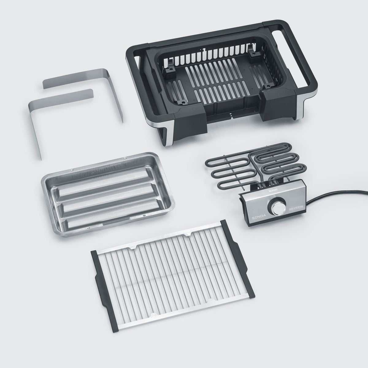 Grill elektryczny Boost Barbecue Black Pg 8113 Severin