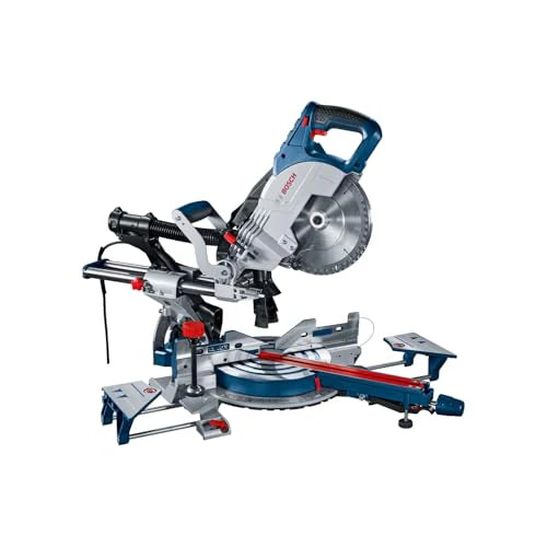 Bosch Professional: ukośnica do paneli GCM 8 SJL (1 600 W, średnica tarczy pilarskiej 216 mm, 1 tarcza pilarska, zacisk)