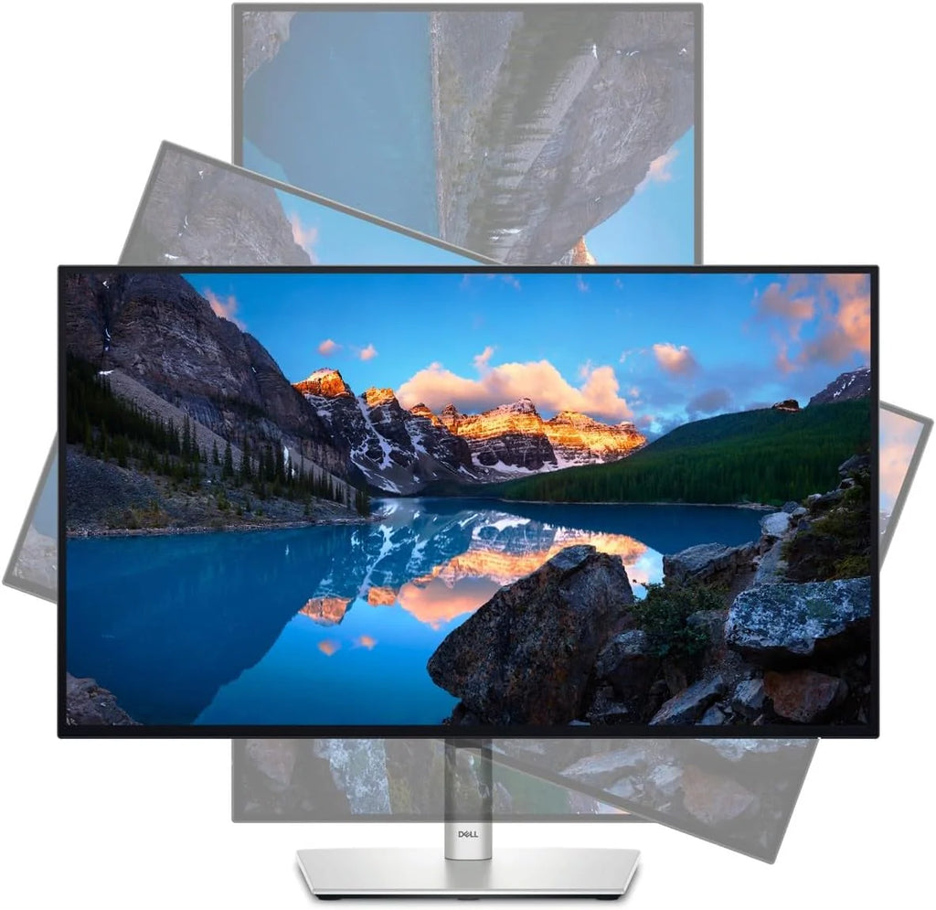 Dell U2724D UltraSharp 27-calowy monitor QHD (2560 x 1440), 120 Hz, IPS Black, 5 ms, 98% DCI-P3, 2X USB-C, 2X DisplayPort, HDMI, 3 x USB, srebrny