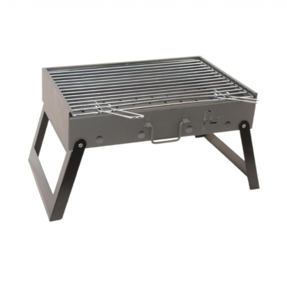 Flores Cortes - 33736 - Składany grill walizkowy na węgiel drzewny i drewno opałowe
