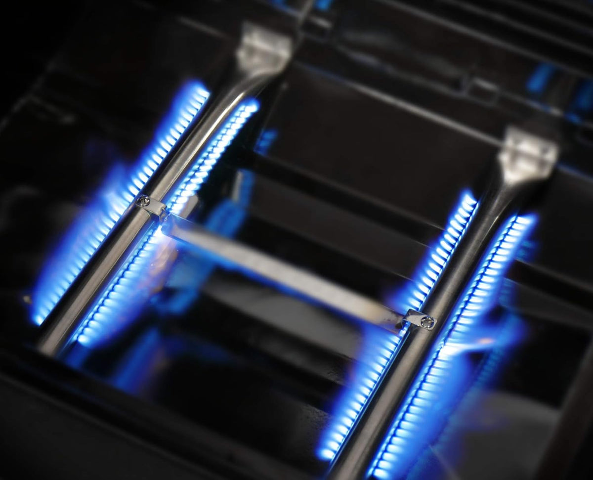 Grill gazowy COLUMBUS 4 + 1 palnik firmy El Fuego® BBQ BBQ grill na kółkach, grill gazowy Barbecue AY 563