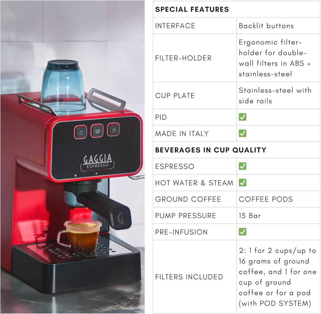 Gaggia Classic Evo czarny RI9481/14