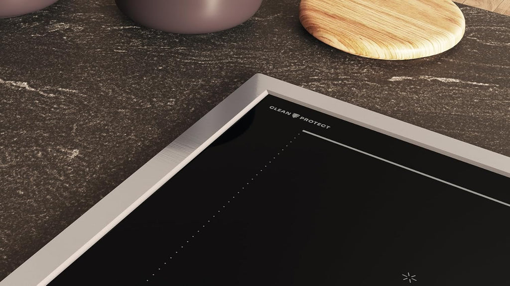 Bauknecht BS 5460C CPFT indukcyjna funkcja wzmacniacza płyty grzewczej, CleanProtect-Touch Control, sterowanie Flexi Duo-Simmer, wskaźnik ciepła resztkowego