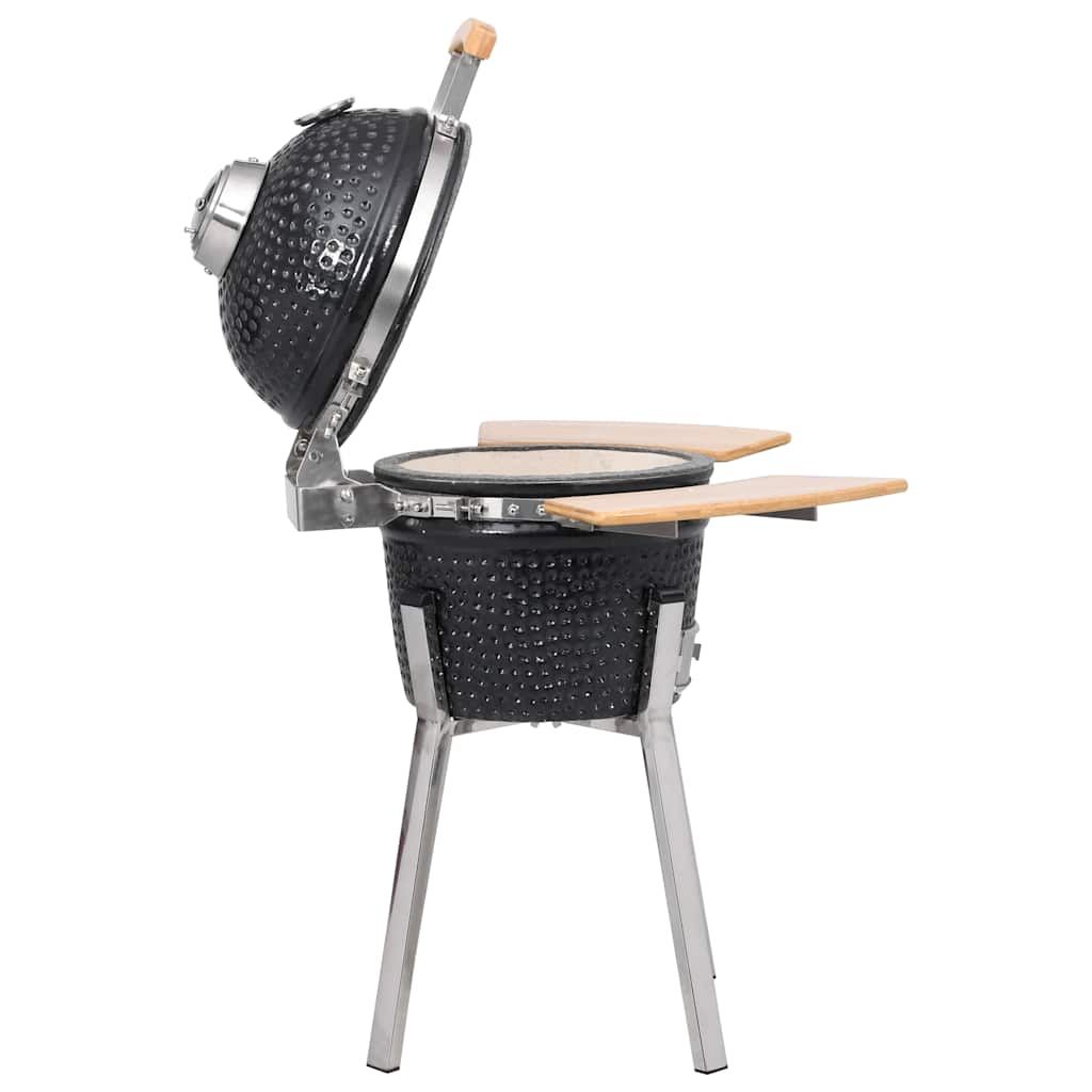 Grill Kamado i wędzarnia ceramiczna 81 cm Vidaxl