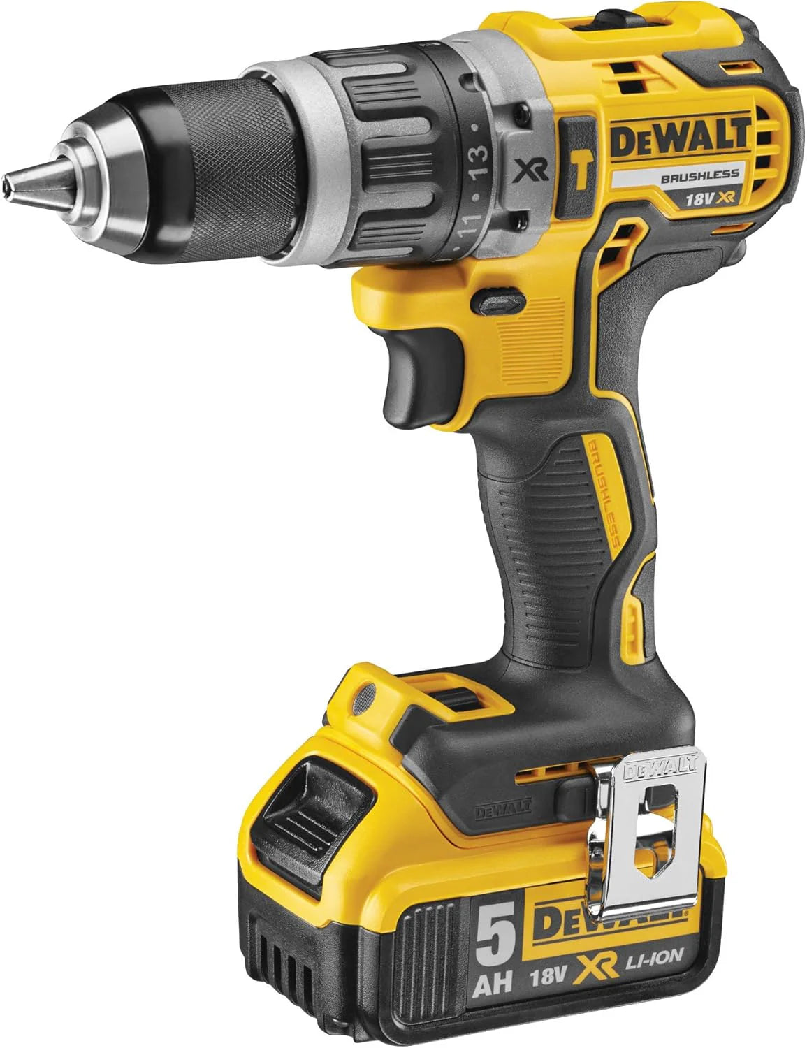 Dewalt Akku-Set Zestaw Narzędzi Akumulatorowych, Żółty/Czarny, 2 Elementy