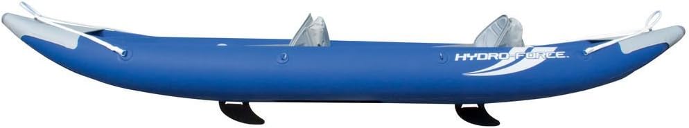 Bestway Śruba X2 dla dwóch osób nadmuchiwany kajak żagiel z pompą i 2 aluminiowe wiosła.