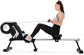 Wioślarz do domu, wioślarz składany, wioślarz z wyświetlaczem LCD, 8 stopni oporu, do fitnessu w domu wioślarz do treningu cardio, do 150kg.