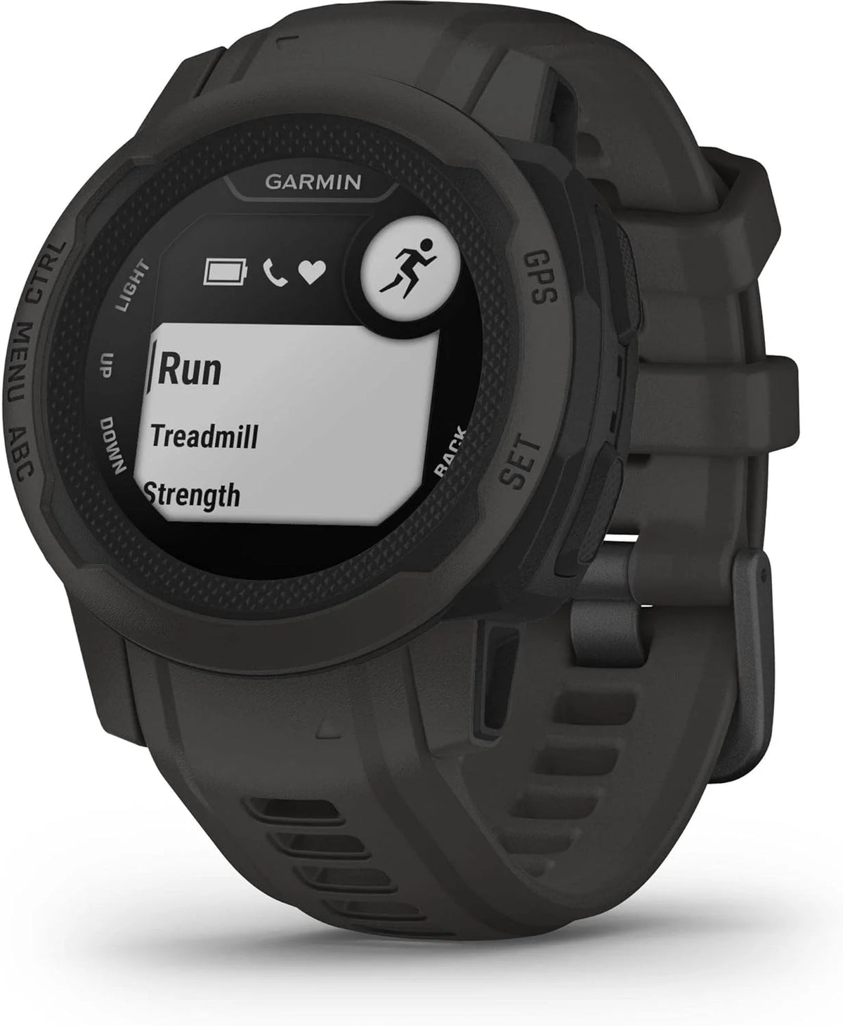 Garmin Instinct 2S SOLAR Smartwatch GPS, Grafitowy, M