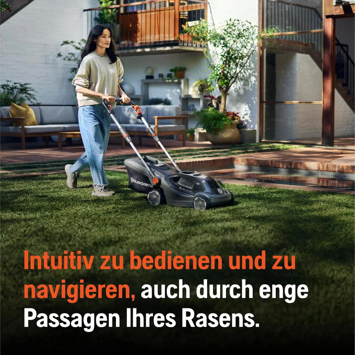 Kosiarka akumulatorowa HUSQVARNA Aspire™ LC34 + ładowarka + bateria