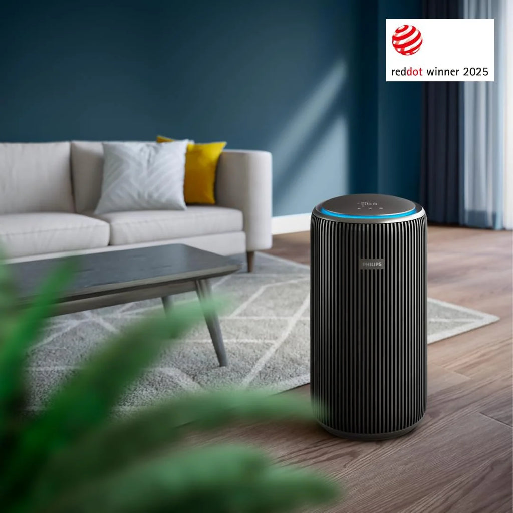 Philips Oczyszczacz powietrza z serii 4200, HEPA NanoProtect + podwójny filtr z aktywnym węglem, CADR 600 m³/h dla 156 m², bardzo cichy, inteligentny i energooszczędny (AC4221/11)