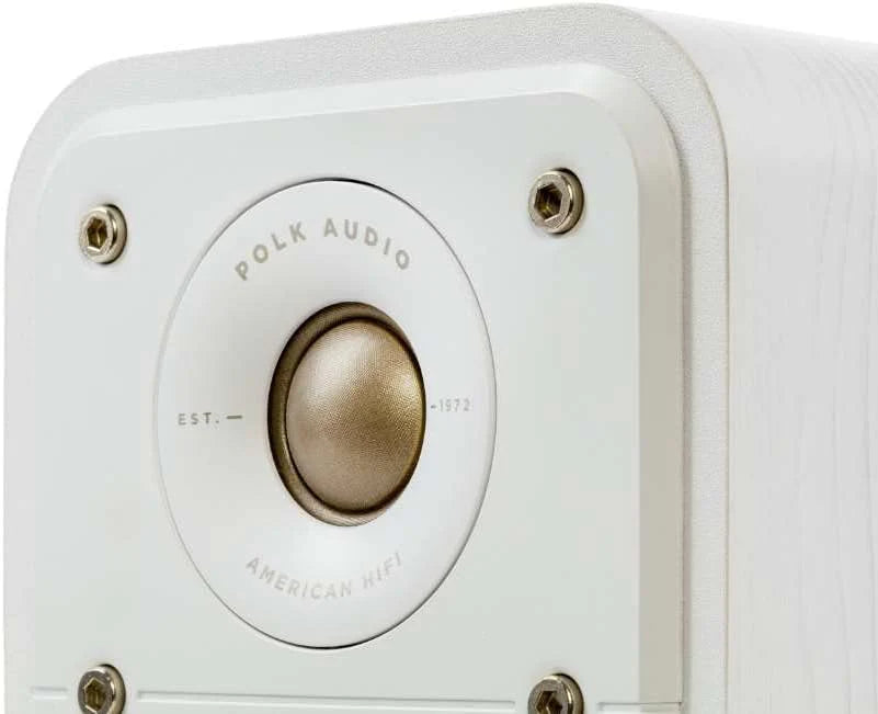 Polk Audio Signature Elite ES15 Głośniki do regału na książki, głośniki HiFi do systemu dźwięku kina domowego, Hi-Res Audio - czarne