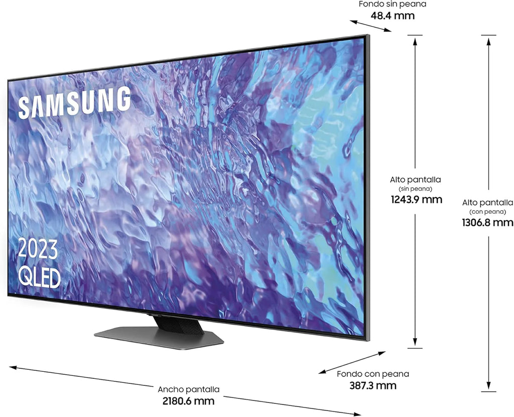 Samsung TV QLED 55 Q60D 2024, 4K, Smart TV