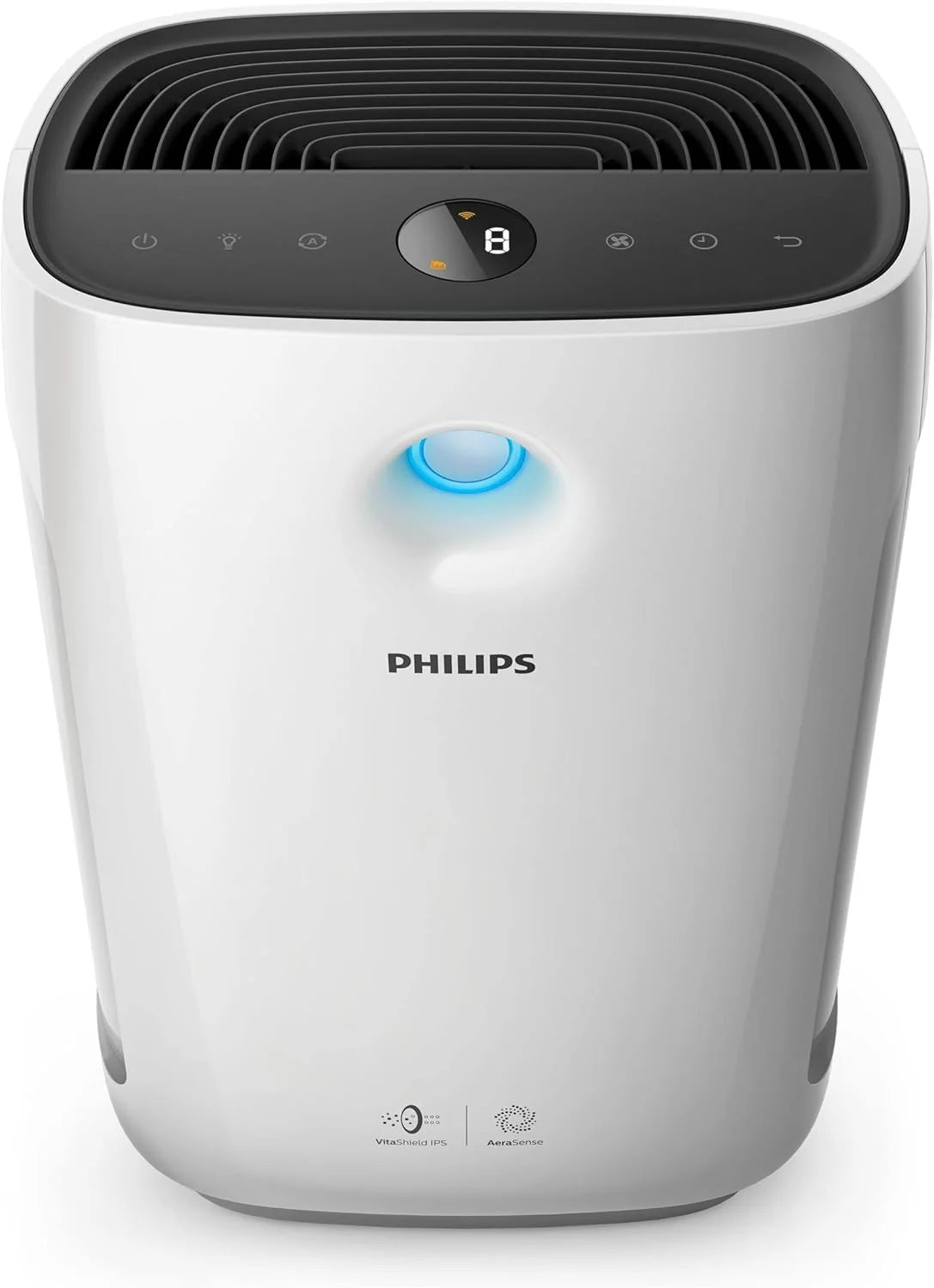 Philips Seria 2000i Oczyszczacz Powietrza - Aplikacja do Sterowania, Usuwa Zarazki, Pył i Alergeny w Pomieszczeniach do 79m², 5 Prędkości, Tryb Snu(AC2889/10)