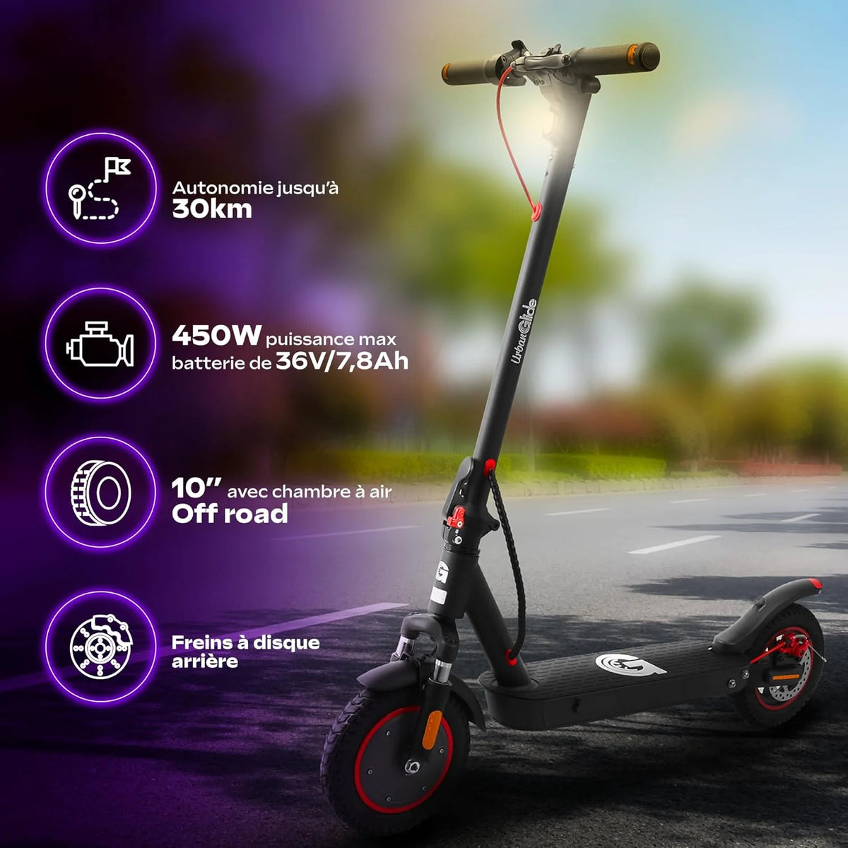 Urban Glide hulajnoga elektryczna 100