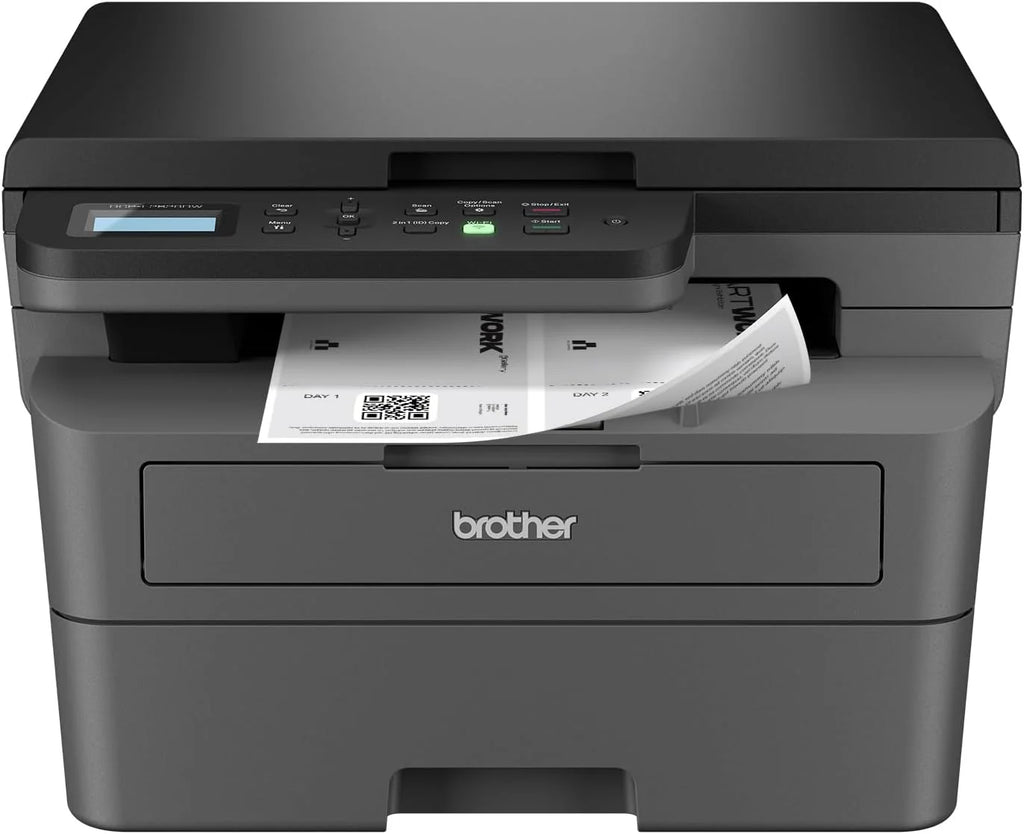 Brother MFC-L2800DW Drukarka wielofunkcyjna monochromatyczna z laserem | Druk, kopiowanie, skanowanie i faks | Automatyczne dwustronne drukowanie | A4 | Wtyczka UK