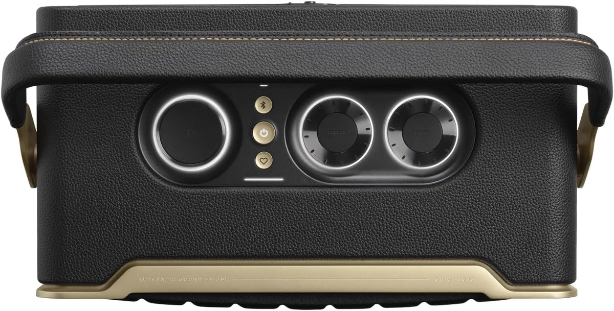 JBL Authentics 300, Głośnik Bezprzewodowy, 8h Odtwarzania, z Wbudowanym Wi-Fi, Bluetooth, Dźwiękiem Stereo i Mocnym Basem, Kompatybilny z Alexa i Google Home, w Stylu Retro
