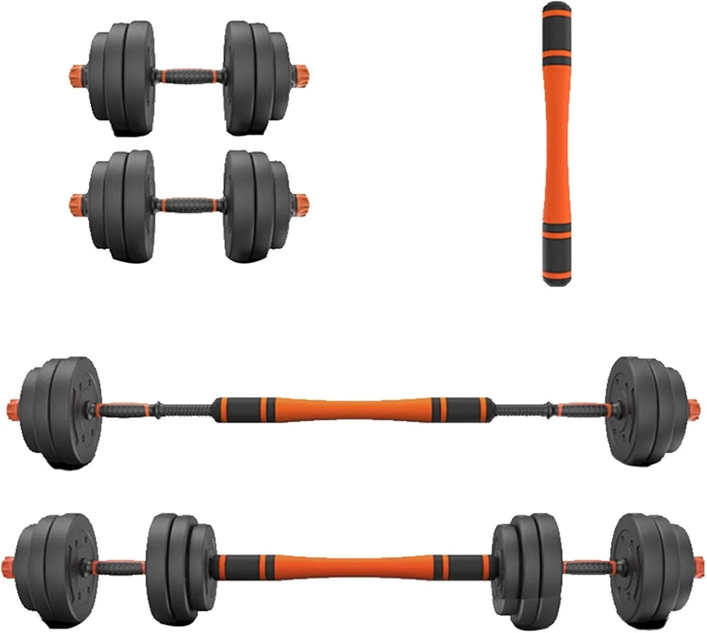 Zestaw hantli Regulowany zestaw hantli Fitness Wolne ciężary Hantle z korbowodem Zestawy sztang dla mężczyzn i kobiet Domowa siłownia Bezpłatna regulacja ciężaru