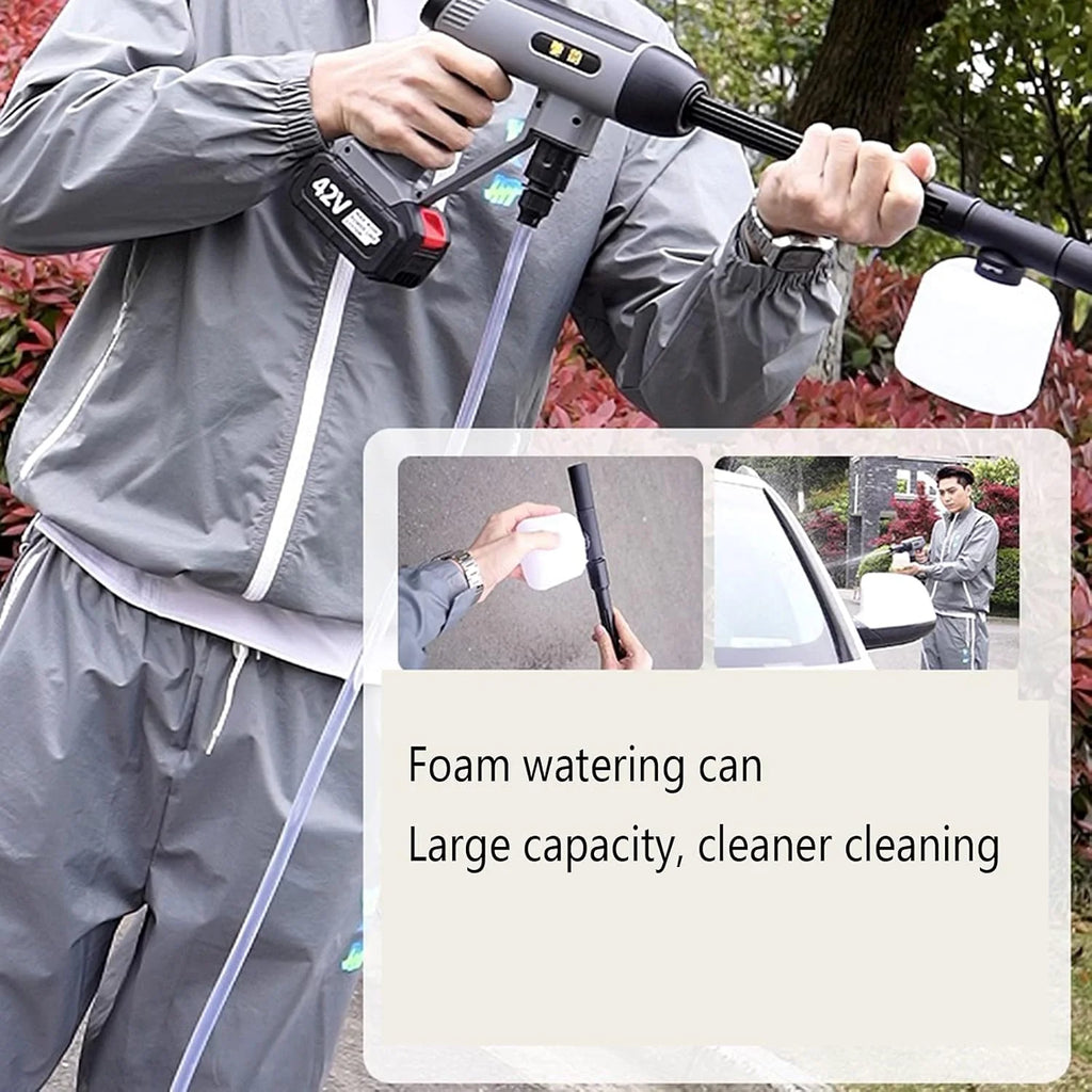 Myjnia strumieniowa do samochodów Patio Wash Lanca Dysza Bezprzewodowa dysza Turbo Myjki ciśnieniowe Elektryczna bateria litowa Czyszczenie samochodu Ręczny tryb ładowania Przenośny bezprzewodowy Wy