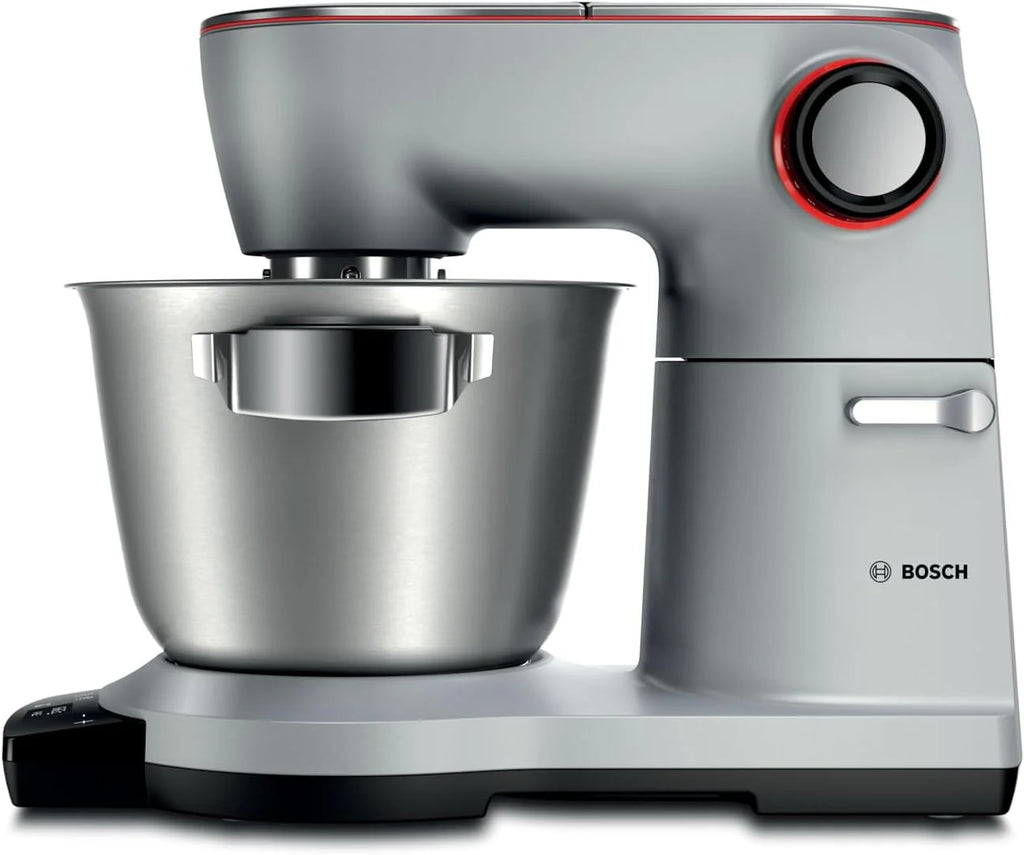 Bosch Robot Kuchenny z Wbudowaną Wagą MUM9AX5S00 Optimum, Tworzywo Sztuczne/Metal, 1600 W, 5,5 l, Srebrny