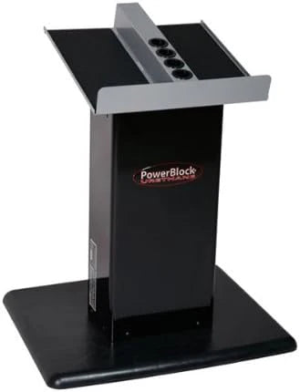 POWERBLOCK Pro 100 EXP Stage 1 - Regulowany zestaw hantli - 1-18 kg na hantel - Wytrzymała stalowa konstrukcja, możliwość rozbudowy - Do intensywnego użytkowania