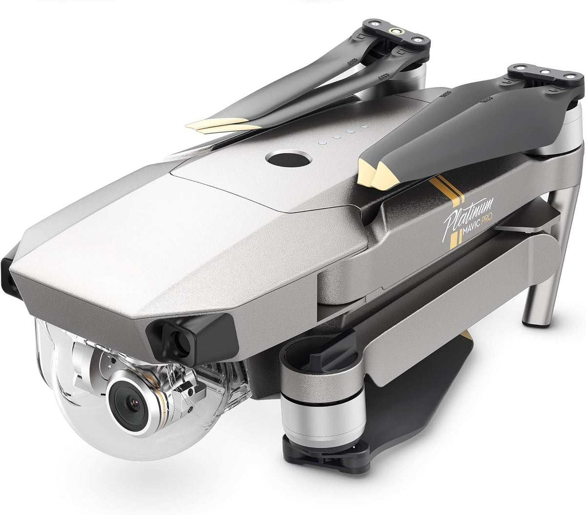 DJI Mavic Pro Quadcopter dron z kamerą, platynowy
