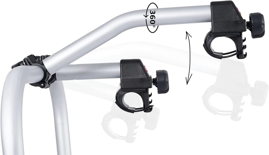 FABBRIBICI OK MTB VAN tylny bagażnik rowerowy kompatybilny z DUCATO JUMPER BOXER - 2 rowery