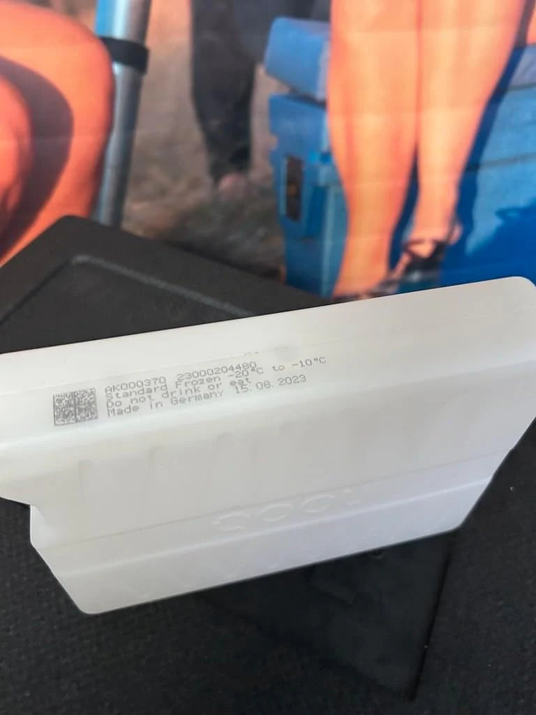 QOOL Lodówka Eco+ 27 l | Made in Germany | wykonana z materiału pochodzącego z recyklingu | zaawansowana technologicznie lodówka bez prądu | do 10 dni samodzielna | chłodzenie lub zamrażanie | 10 lat