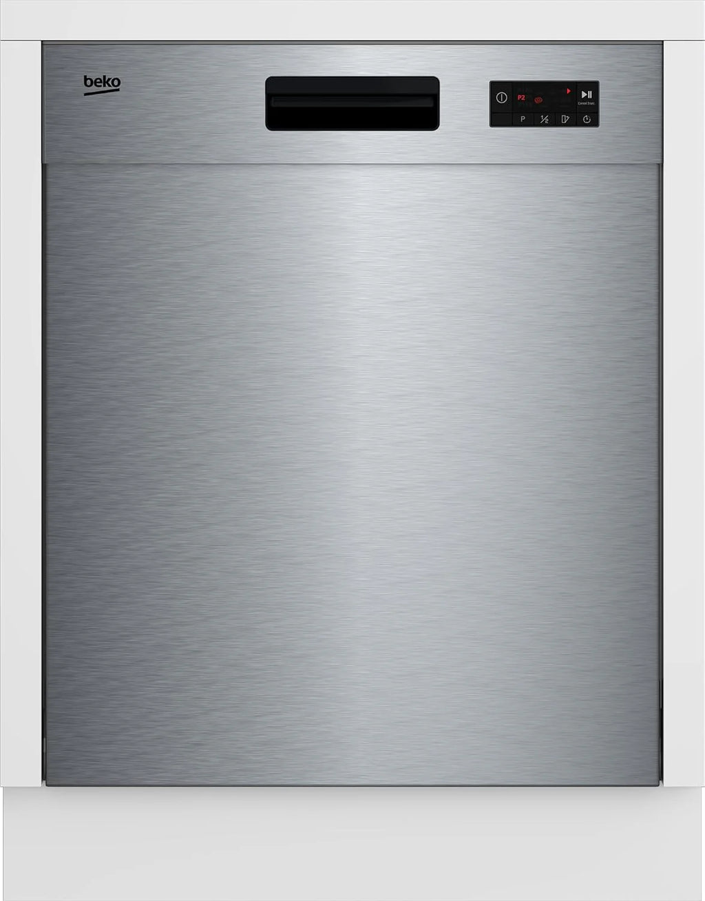 Beko BDIN16430 b300 zmywarka do zabudowy 60 cm w pełni zintegrowana, na 14 nakryć wymiarowych, 3 poziomy zmywania, 5 temperatur, 6 programów, połowa obciążenia, automatyczne otwieranie drzwi,