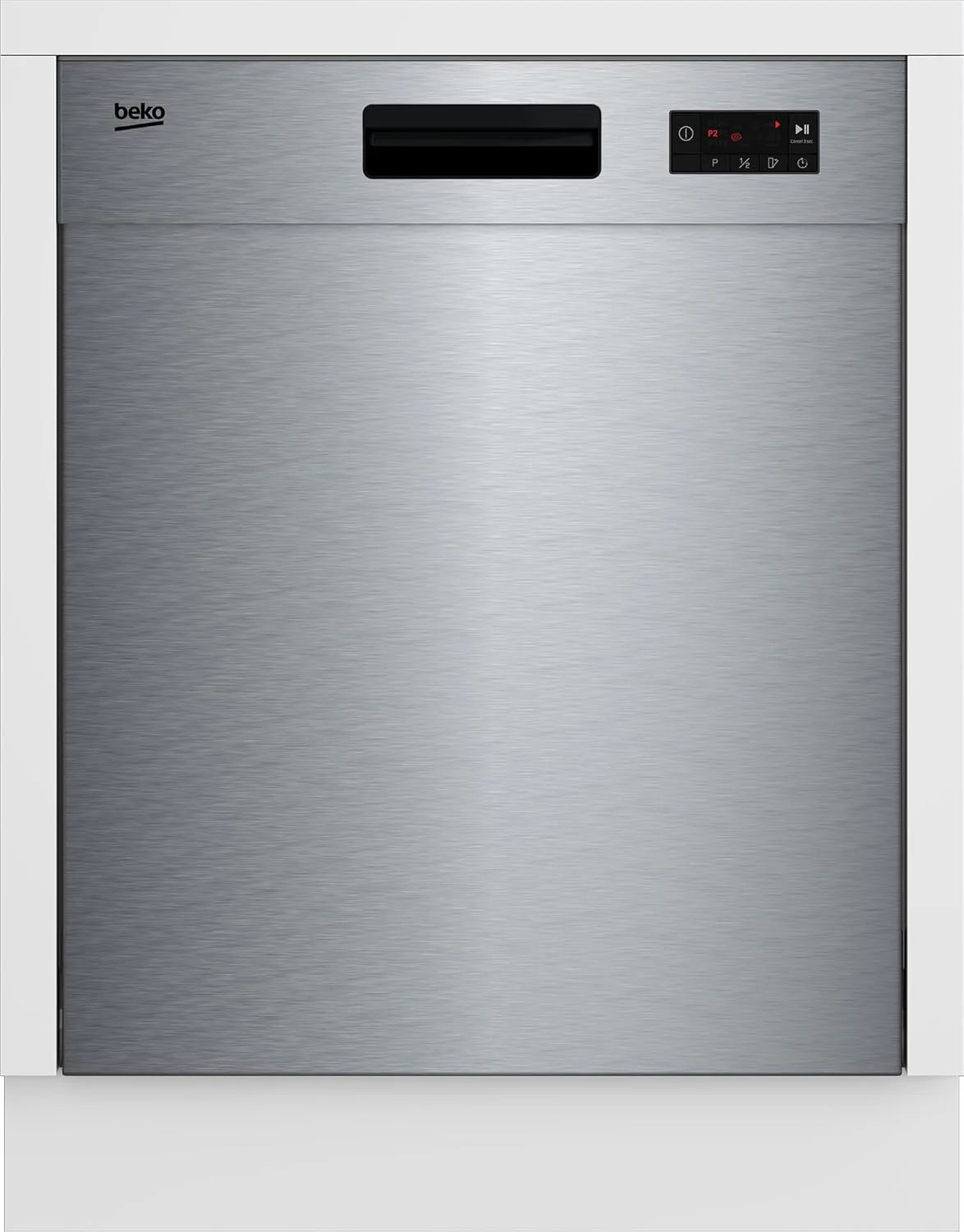 Beko BDIN16430 b300 zmywarka do zabudowy 60 cm w pełni zintegrowana, na 14 nakryć wymiarowych, 3 poziomy zmywania, 5 temperatur, 6 programów, połowa obciążenia, automatyczne otwieranie drzwi,