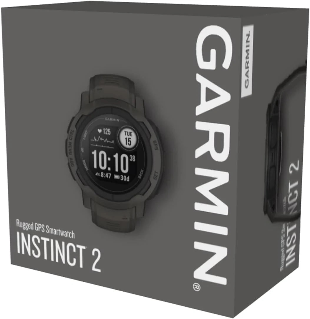Garmin Instinct 2S SOLAR Smartwatch GPS, Grafitowy, M