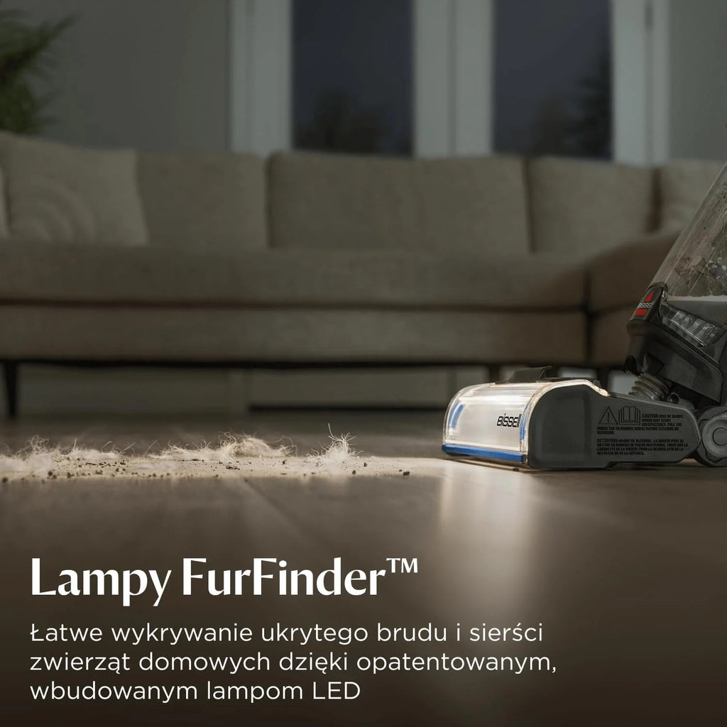 BISSELL CrossWave OmniForce, Odkurzacz Bezprzewodowy Mokro i Sucho, Odkurzanie i Mycie lub tryb Wyłącznie Odkurzania, Odkurzacz Piorący o Wysokiej Mocy, 240m² Czyszczenia Wielopowierzchniowego, 3912N