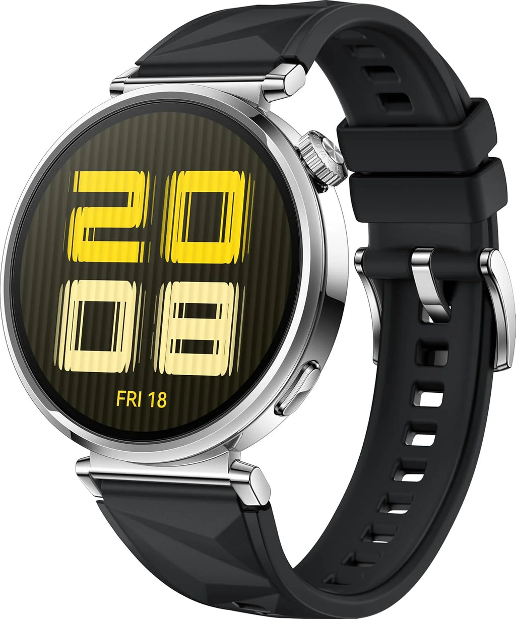 HUAWEI WATCH GT 5 Pro 42 mm Smartwatch, ostre krawędzie, profesjonalny zegarek sportowy, śledzenie stanu zdrowia, monitor EKG, czas pracy baterii do 7 dni, GPS, połączenie Bluetooth, iOS i Android,